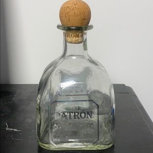 EMPTY PATRON BOTTLE - (750 ml)